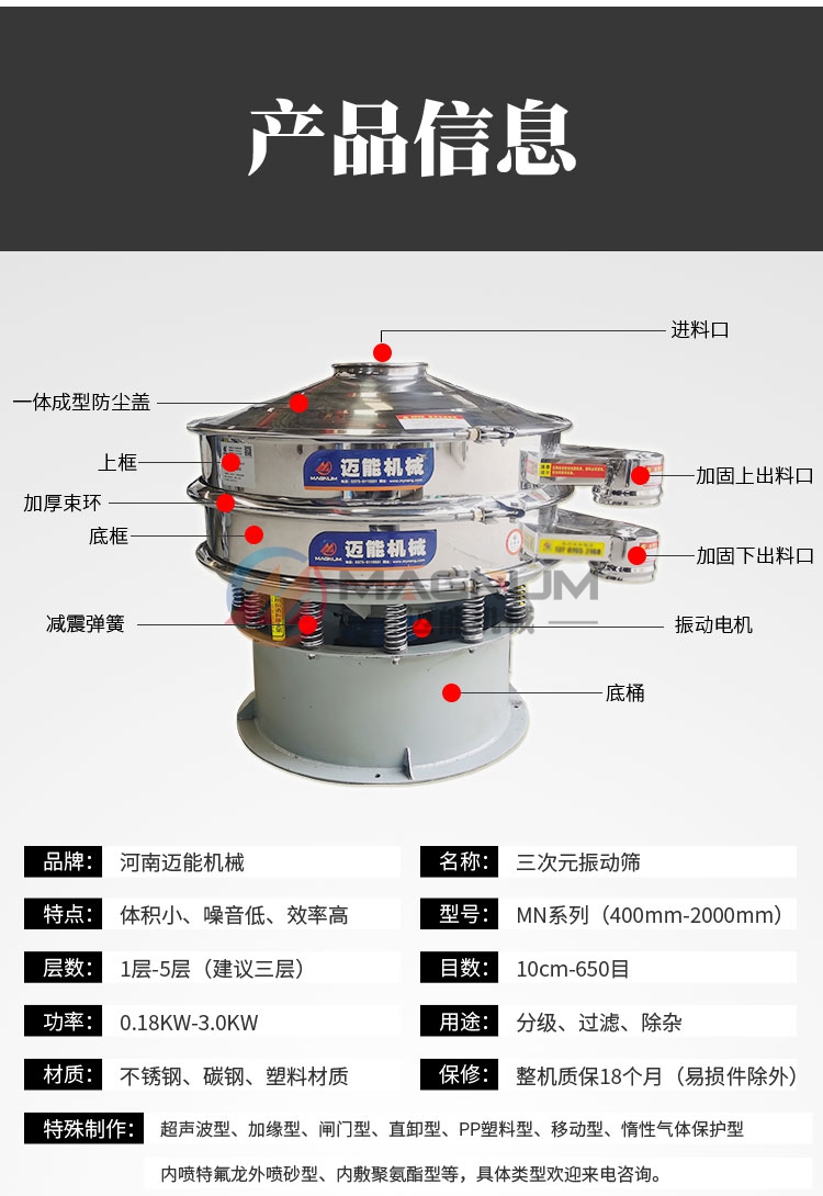  果寡糖糖浆原料振动筛