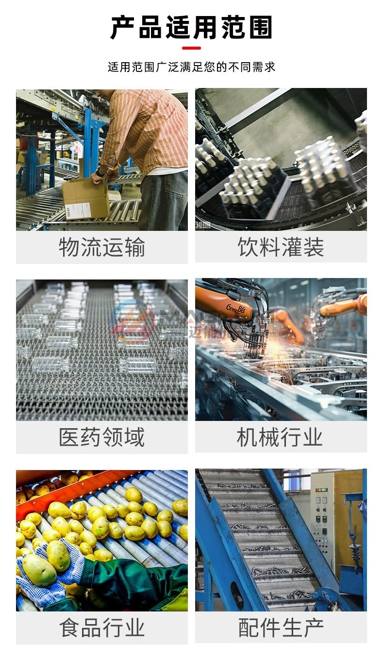 网链输送机行业应用